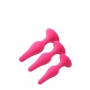 Комплект пробок с присосками разного размера 3 шт. FLIRTS Dream Toys розовый