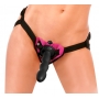 Ffs vibrating strap-on set