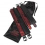 Bed restraint set with bondage cross & 4 restraint - Fifty shades of grey