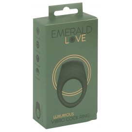 Vibrējošs Erekcijas Gredzens - Luxurious Emerald Love