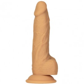 Pöörlev ja vibreeriv dildo puldiga 20cm - naked addiction