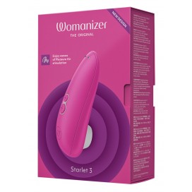 Клиторальный воздушный пульсатор - womanizer starlet 3 розовый