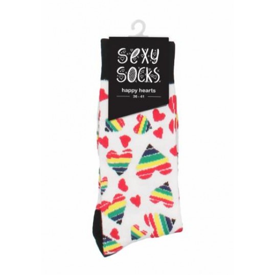 Krāsainas zeķes - Sexy Socks