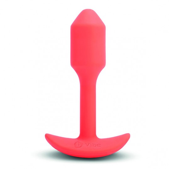 B-vibe - vibrating snug plug 1 (s) orange