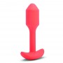 B-vibe - vibrating snug plug 1 (s) orange