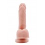 Dubultā blīvuma dildo 14,5cm miesas krāsa - mr. DIXX