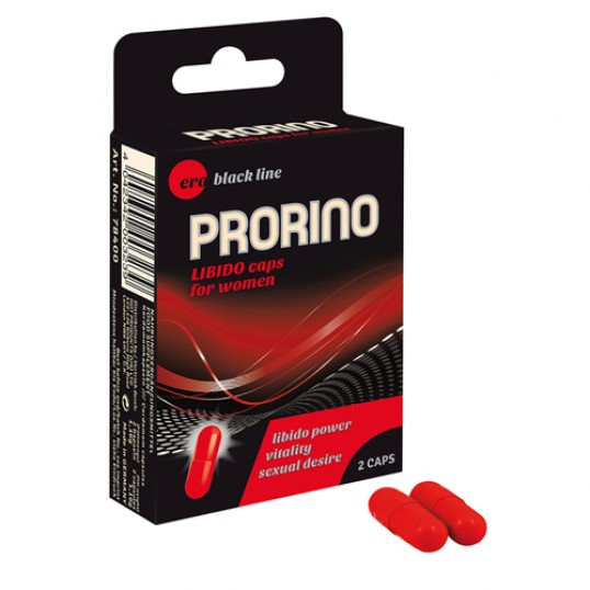 Libido stimulating capsules for women 2 pcs - Prorino