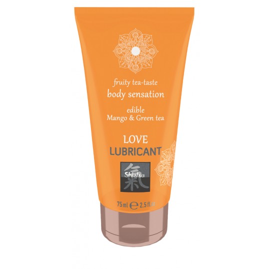 Suudeldav libesti mango ja rohelise tee maitsega 75 ml - Love Lubricant