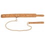 Collar plus leash vegan