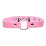 Kinky Kitty Ring Slim Choker - Pink