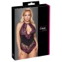 Боди с цветочным кружевом - Body Cottelli CURVES XL