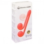 Dubultas stimulācijas vibrators Rozā - Snail vibe