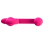 Dubultas stimulācijas vibrators Rozā - Snail vibe