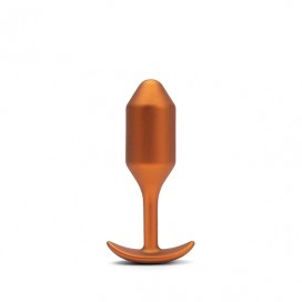 Smags anālais aizbāznis oranžs - B-vibe - snug plug 2