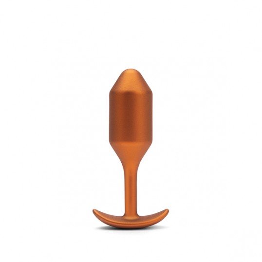 Smags anālais aizbāznis oranžs - B-vibe - snug plug 2