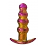 GLAMOUR GLASS REMOTE VIBE BEADED PLUG