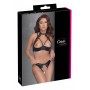 Atvērts apakšveļas komplekts 80b/m melns cottelli lingerie