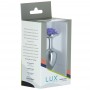 Lux active - metal butt plug purple rose