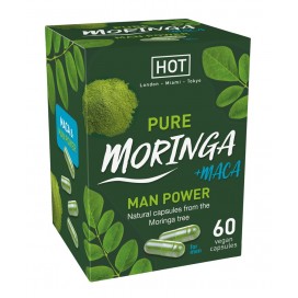 Kaspulas potences un enerģijas vairošanai vīriešiem 60 gab - Pure moringa