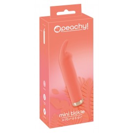 Peachy mini tickle vibrator