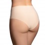 Bye Bra - Invisible High Brief Nude + Black XL