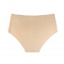 Bye Bra - Invisible High Brief Nude + Black XL