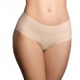 Bye Bra - Invisible High Brief Nude + Black XL