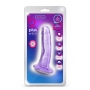 Imemiskinnitusega dildo 14cm lilla - B YOURS PLUS HARD AND HAPPY