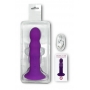 Topelt tihedusega vibreeriv dildo 18cm lilla - Hitsen 3 Vibe
