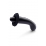 Kristāla dildo G-punktam melns - LE WAND - BLACK OBSIDIAN