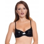 Vinyl Bra black 80D