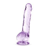 NATURALLY YOURS 8" CRYSTALLINE DILDO AMETHYST