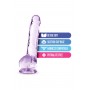 NATURALLY YOURS 8" CRYSTALLINE DILDO AMETHYST