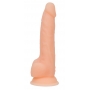 Dubulta blīvuma dildo 20cm miesaskrāsas - Naked Addiction