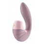 G-punkti vibraator koos kliitori pulsaatoriga roosa - SATISFYER SUPERNOVA