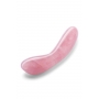 Kristāla dildo G-punktam rozā - LE WAND - ROSE QUARTZ