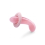 Kristāla dildo G-punktam rozā - LE WAND - ROSE QUARTZ