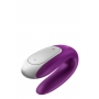 Pāru vibrators ar aplikāciju un pulti violets - SATISFYER DOUBLE FUN