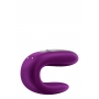 Pāru vibrators ar aplikāciju un pulti violets - SATISFYER DOUBLE FUN