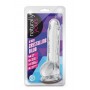 NATURALLY YOURS 8" CRYSTALLINE DILDO DIAMOND