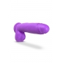 NEO 10 INCH DUAL DENSITY DILDO NEON PURPLE