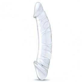 Dubults stikla dildo - Glas - Girthy