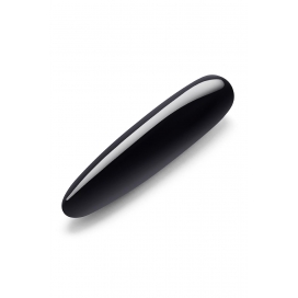 Kristāla dildo melns - LE WAND - BLACK OBSIDIAN
