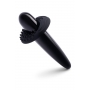 Kristāla dildo melns - LE WAND - BLACK OBSIDIAN