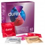 Dažādu prezervatīvu komplekts lateksa 40 gab - Durex Love Mix