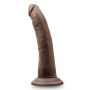 Dildo 19cm brūns - dr. SKIN PLUS