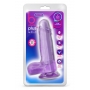 Dildo munanditega 18,4cm lilla - B Yours Plus Rock N' Roll
