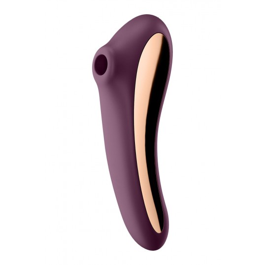 Õhu pulsator ja vibraator lilla - SATISFYER DUAL KISS