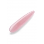 Kristāla dildo rozā - LE WAND - ROSE QUARTZ