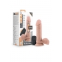 Pulsējošs dildo ar talvadības pulti 20cm miesas krāsa - dr. SKIN SILICONE dr. BECKHAM